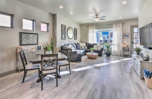 Poncha Springs House | Modern Poncha Springs Townhome w/ Hot Tub!