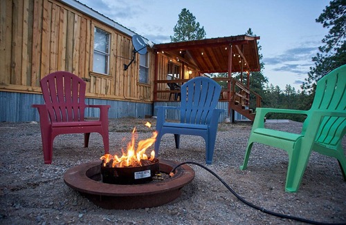 Lewis Cabin | MOUNTAIN BIKE, SIDE BY SIDE OR BRING YOUR HORSE RIDE RIGHT ON TO NATIONAL FOREST