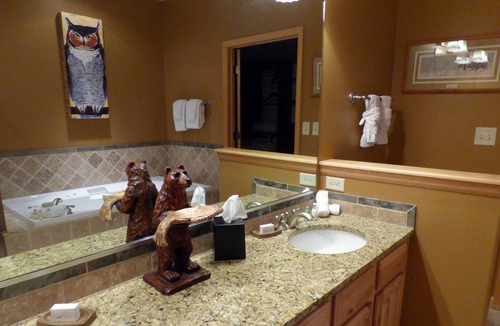 Stanley Hills Condo | Mountain-Chic home with hot tub and all the views you could ask for!