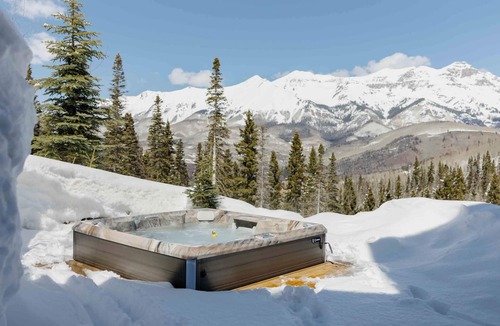 Mountain Village House | Mountain Estate by InvitedHome | 360-Degree Views, Hot Tub, Ski-In/Ski-Out
