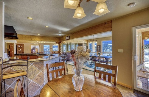 Del Norte House | Mountain home with indoor private pool, sauna, 360-degree mountain views