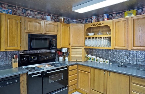 Alpine Village House | Mountain View Home on 2 Acres w/Wrap-Around Deck, WiFi, W/D - Great for ATVs
