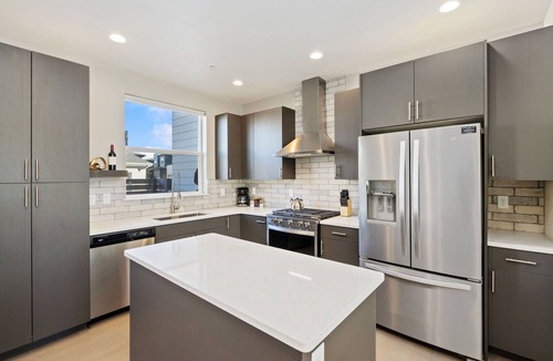 Old Town North House | Mountain View Home w/King Beds & Rooftop Deck