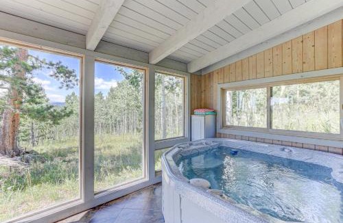 Black Hawk House | Mountain Views and Hot Tub Airy Forest Escape!