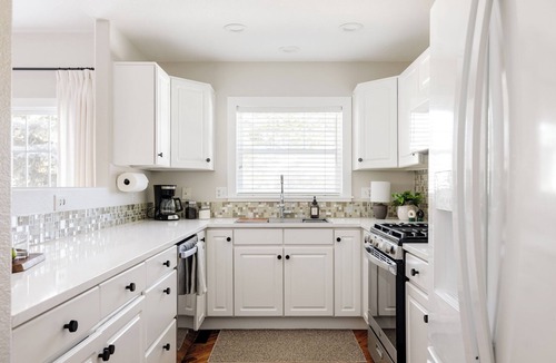 Federal Heights House | Nest out west in this professionally designed 2 BD/3 BA townhome. Sleeps 6.