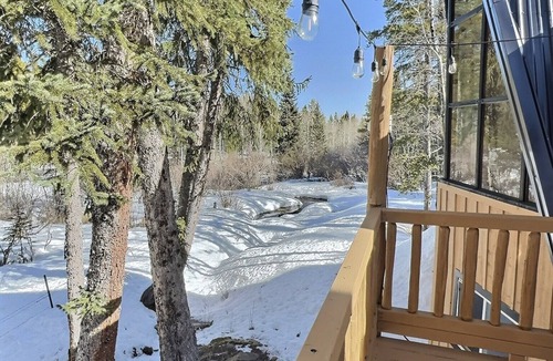 Evergreen House | New! Forest Haven Hideaway A Frame - a secluded mountainside escape on a creek!