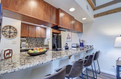 Frisco Condo | NEW! Mountain Condo, Outdoor Hot Tubs, Stunning Summer Views - 201C