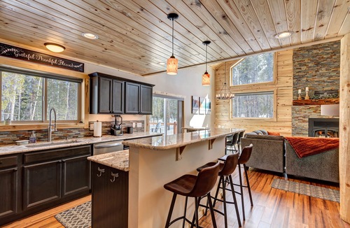 Fairplay Cabin | New Mountain Retreat - Secluded Rockies Basecamp - Hot Tub - Sleeps 6