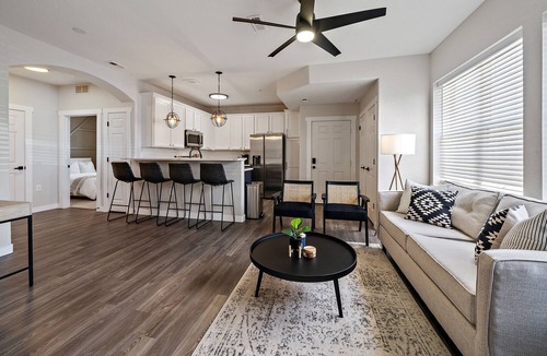 Aurora Condo | Newly Remodeled & Fully Furnished 2 Bedrooms/2Baths- Centrally Located