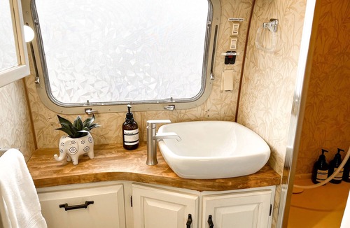 Pear Park House | Newly updated Airstream with modern amenities on the bank of the Colorado River.