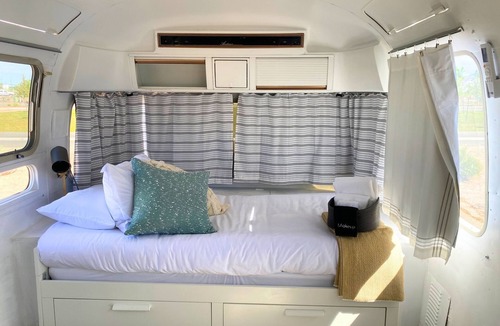 Pear Park House | Newly updated Airstream with modern amenities on the bank of the Colorado River.