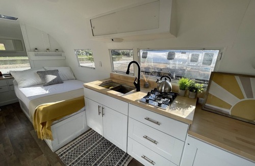 Pear Park House | Newly updated Airstream with modern amenities on the bank of the Colorado River.