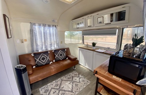 Pear Park House | Newly updated Airstream with modern amenities on the bank of the Colorado River.