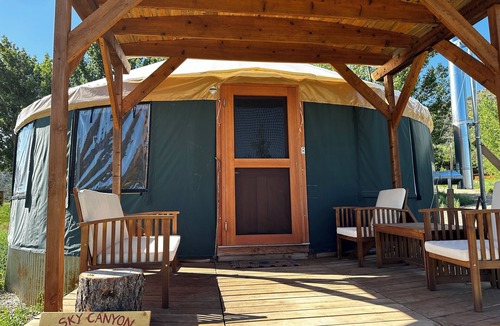 Lewis House | Nomadic Dreams in a Chic Yurt, McElmo Canyon