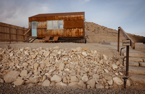 Fremont County Apartment | Ocotillo Tiny Home - Soaking Included