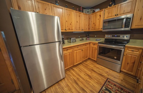 River Run Condo | Open-Concept living Area, River Run Village