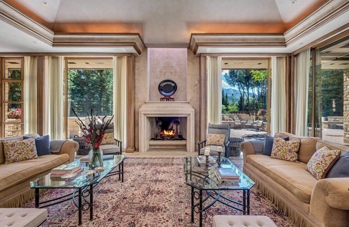 Red Mountain House | Palatial Red Mountain Estate | Waterfalls & Entertaining Space
