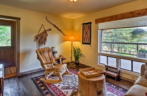 Paonia Apartment | Paonia Apt on Working Farm w/ Deck & Mtn Views!