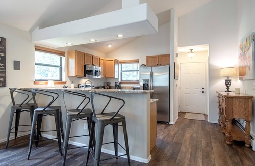 Peak 8 House | Park Forest Moose Pad Townhome: Hot Tub, On Shuttle Route