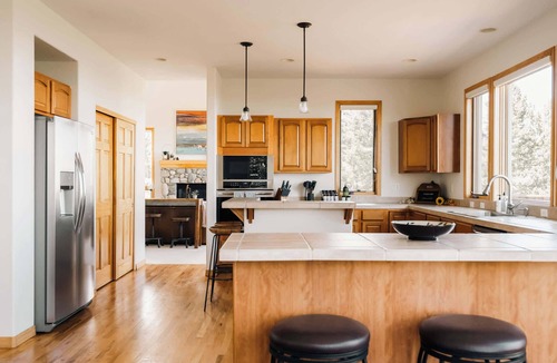Evergreen House | Peaceful Getaway with Hot Tub - Views - Evergreen