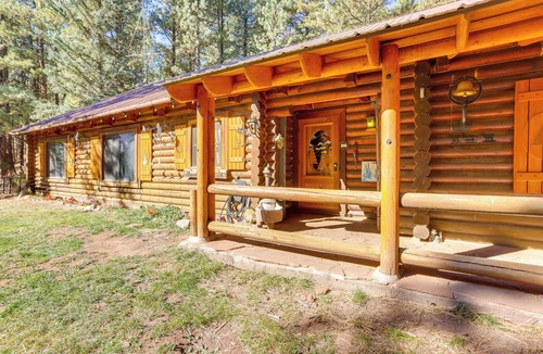 Vallecito Cottage | Pet-friendly Bayfield Cabin w/Game Room & Hot Tub