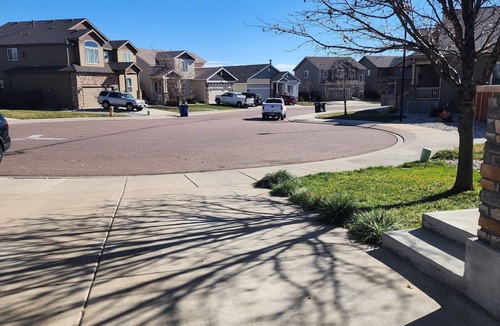 Security-Widefield House | Pet-friendly, four bedroom vacation home along Rocky Mountains.
