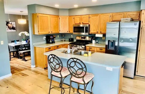 Security-Widefield House | Play & Stay: 3BR with Game Room, 15min to Downtown