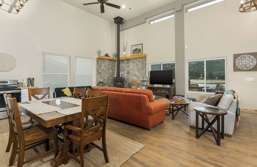 Bayfield House | Pond Property with Mountain Views minutes to Vallecito Lake walking distance to food and close to Durango (train/Mesa Verde and Million Dollar HWY)