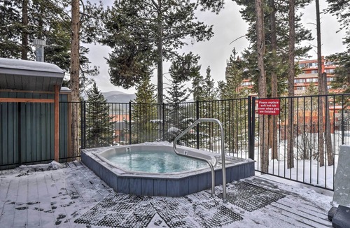 Four O'Clock Apartment | Pool & Hot Tub Access: Breck Condo w/Mtn Views