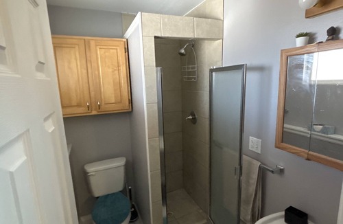 Rustic Hills House | Private 1 bedroom guest suite with private living room, laundry, & kitchenette
