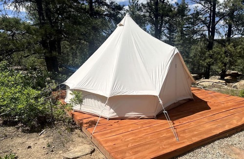 Boncarbo RV Rental | Private Bell Tent with Amazing Stargazing in Colorado