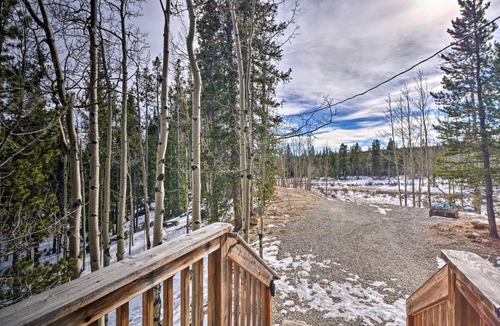 Valley of the Sun House | Private Dog-Friendly Fairplay Cabin with Deck and Yard