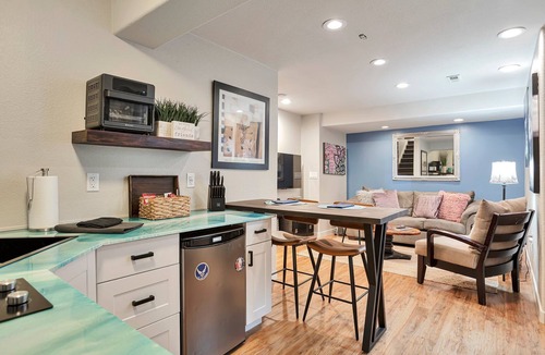 Roxborough House | Private space with hot tub.