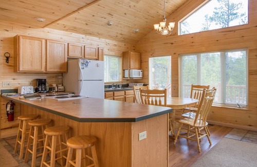Twin Lakes House | Quaint House in the Woods hiking trails, pet friendly and lots of privacy