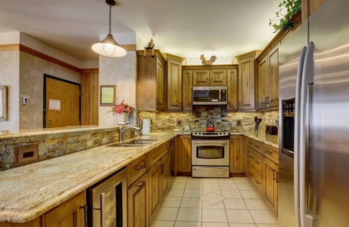 Mountain House Condo | Quiet Location, Private Indoor Hot Tub w/Mountain Views, Close to the Lifts