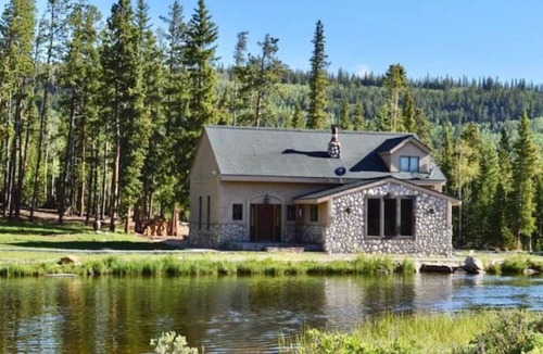 Alma House | Reel Mountain Getaway with Stocked Private Pond