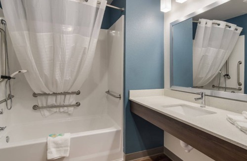Dupont Hotel | Relaxing Retreat: Unit with Full Kitchen & Dedicated Work Area | Free Parking