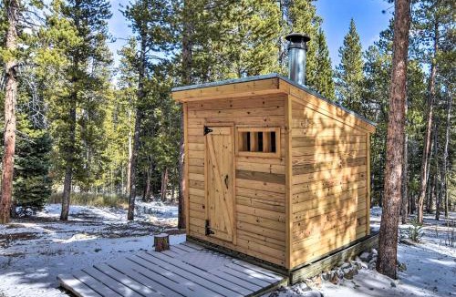 Fairplay House | Remodeled Fairplay Log Cabin with Wood-Burning Sauna