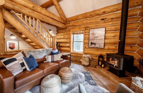 Fairplay House | Remodeled Fairplay Log Cabin with Wood-Burning Sauna