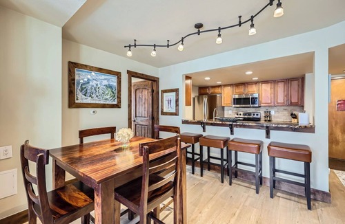Copper Mountain Village Condo | Remodeled unit & mountain view in the ♥ of Central Village, walk to the lifts!