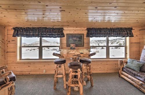 Del Norte House | Rio Grande National Forest Cabin Views and Hot Tub
