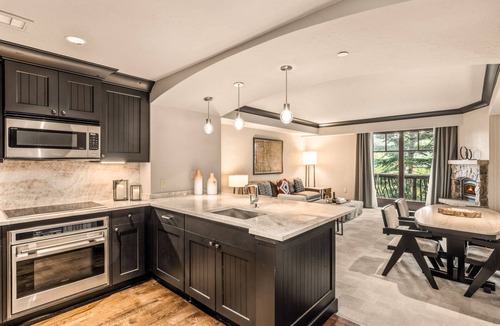 Avon Condo | ! RITZ FALL COLORS NOW! LUXURY 1BR-HIKE BIKE POOL w/VIEWS, 2 DECKS/FIREPLACES