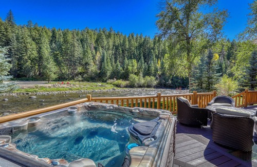 San Juan River Village House | River Front home with Hot Tub