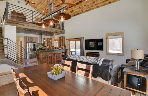 Gunnison House | Riverfront Home w/BBQ: 2 Mi to Downtown Gunnison!