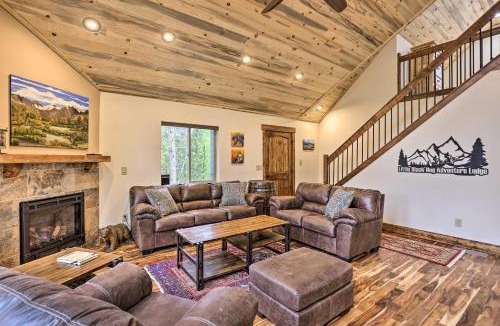 Alma House | Rocky Mountain Alma Cabin with Deck and Hot Tub!