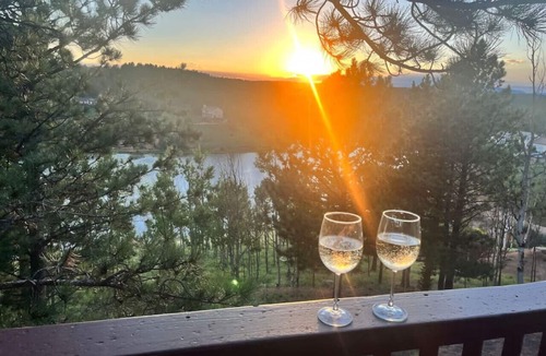 Divide Cabin | Romantic Lakefront Cabin, HOT TUB, VIEWS!