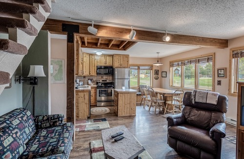 Clark Ski Chalet | Rustic but comfortable mountain cabin with large porch and gorgeous scenery.