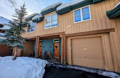 Keystone House | Rustic & Warm Townhome with a Private Hot Tub