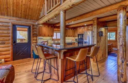Pagosa Springs Cabin | See Fall's Changing Colors! Epic Mountain Cabin on 5 Acres, Hot Tub, Fireplace, 5 Minutes to Town!
