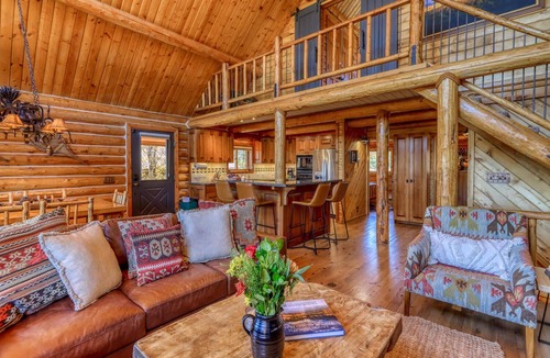 Pagosa Springs Cabin | See Fall's Changing Colors! Epic Mountain Cabin on 5 Acres, Hot Tub, Fireplace, 5 Minutes to Town!